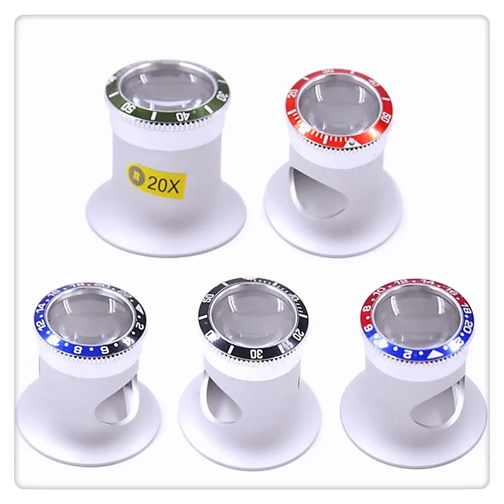 3X/4X/5X/10X/15X/20X Watch Repair Magnifier Watch Repair Eyepiece Jewelry Appraisal Magnifier Eye Mask