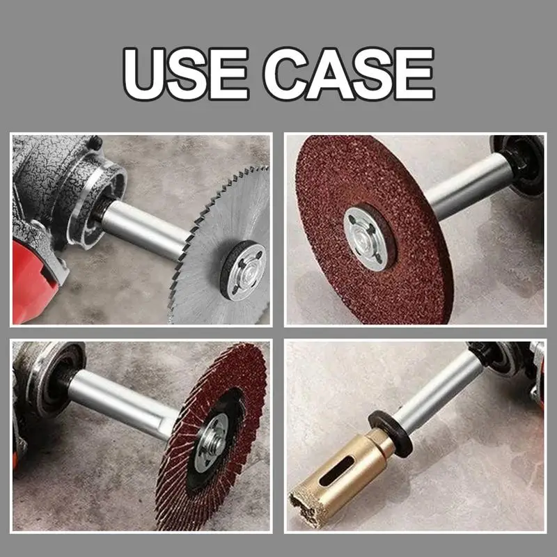 Angle Grinder Extension Rod Polishing Machine Connecting Type Gear Conversion Adapter Head Power Tool Adapter Power Machinie