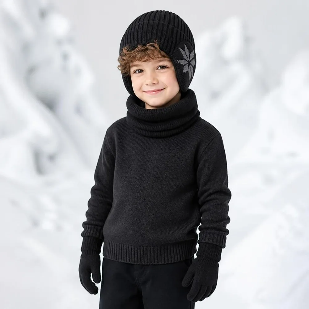 conjunto-de-3-pecas-chapeu-cachecol-e-luvas-de-inverno-quentes-protecao-para-as-orelhas-padrao-floco-de-neve-forro-de-la-acessorios-de-inverno-a-prova-de-vento