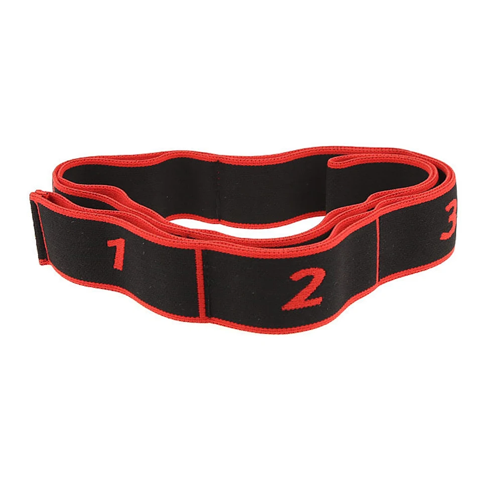 

Home Auxiliary Tension Belt Elastic Belt Stretch Pulling Rope Strap Resistance Band for Yoga Dance Fitness Sports (Red)