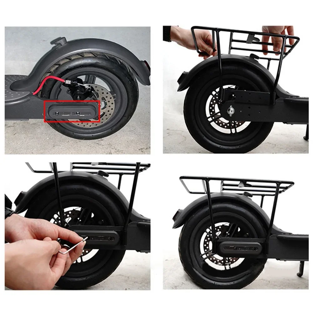 Electric Scooter Rear Rack Storage Shelf DIY Fittings Luggage Travel Rack Scooter Accessories Rear Shelf For Xiaomi 1s Pro