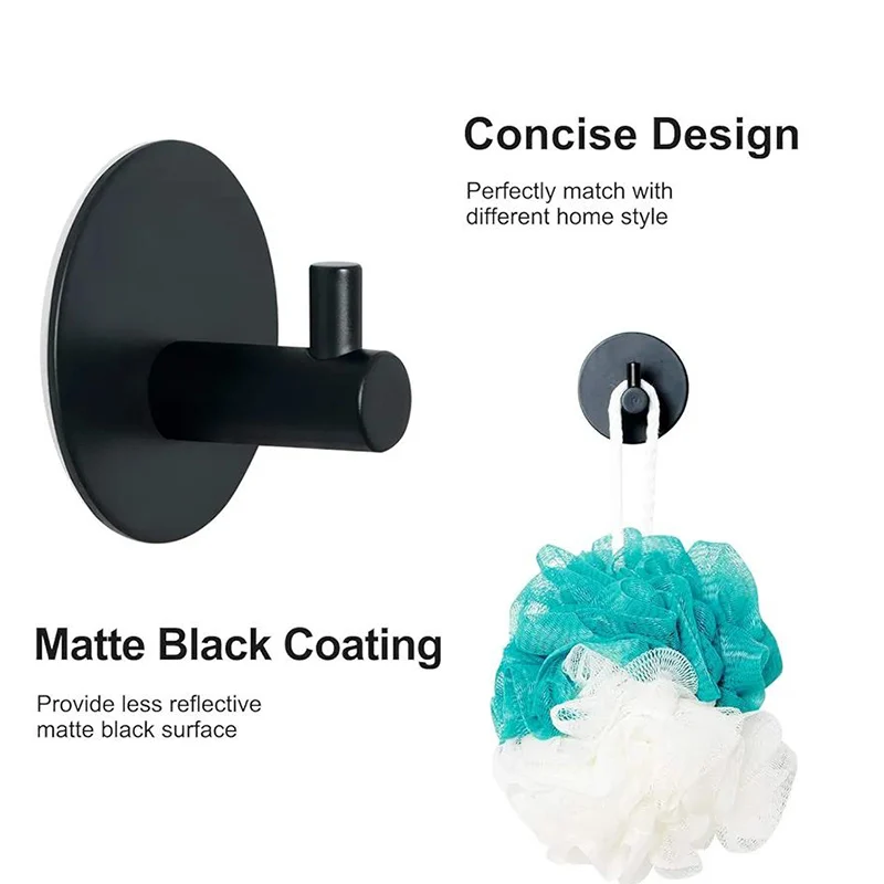 خطاف حائط متعدد الأغراض، قماش مفتاح الباب. خطاف تعليق، منشفة حمام، رداء، خطاف تعليق، لاصق، خطاف حقيبة رف المطبخ