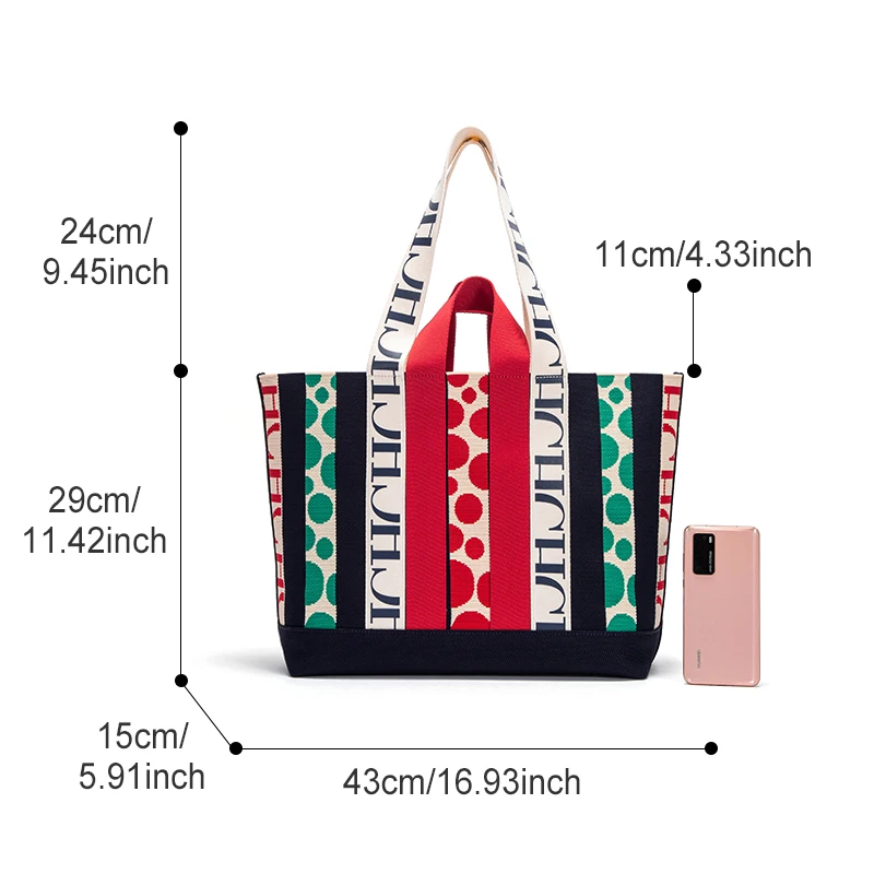 حقيبة يد نسائية من CHCH 2026 حقيبة يد بسيطة وصديقة للبيئة ذات سعة كبيرة حقيبة تخزين اليوغا النسائية