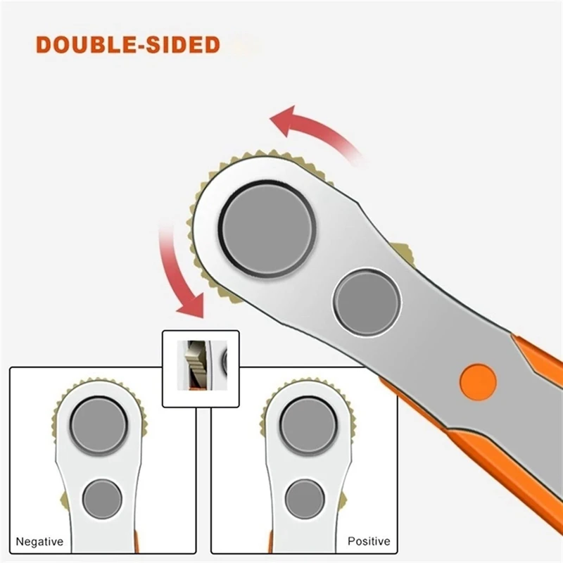 Two-Way Ratchet Screwdriver Combination Kit With 33 Screwdriver Head Right-Angle Corner Wrench Screwdriver Head Set Accessories