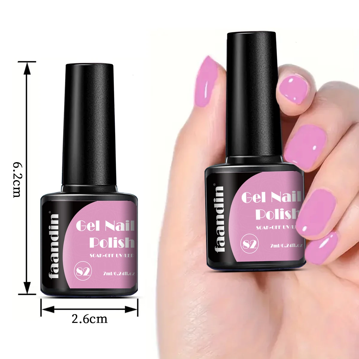فانيدن 12 قطعة/المجموعة 0. 24oz*12 زجاجة، مجموعة طلاء أظافر جل بلون خالص، ألوان غنية، مجموعات ألوان وردية وعارية مختارة بعناية، مجموعة طلاء أظافر مبهرة، طلاء أظافر عالي الجودة، طلاء أظافر سهل الإزالة، طلاء أظافر بالجملة، هدية مثالية لصالونات الأظافر #6