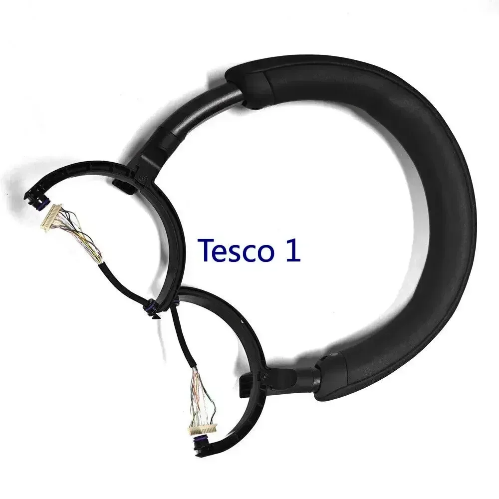 Bluetoothワイヤレスヘッドセット,本物の黒,ノイズキャンセリング,ソニー用ヘッドバンドパーツ,WH-1000XM5, WH-1000 xm5