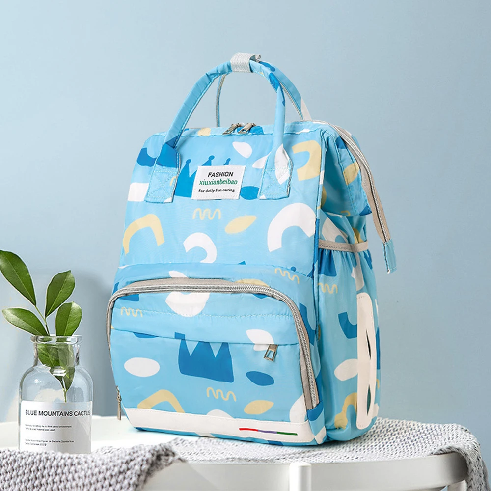 Sac à dos en tissu Oxford imperméable de grande capacité pour mère et enfant, sac de marche multifonctionnel pour bébé, extérieur, Baoma, nouveau,