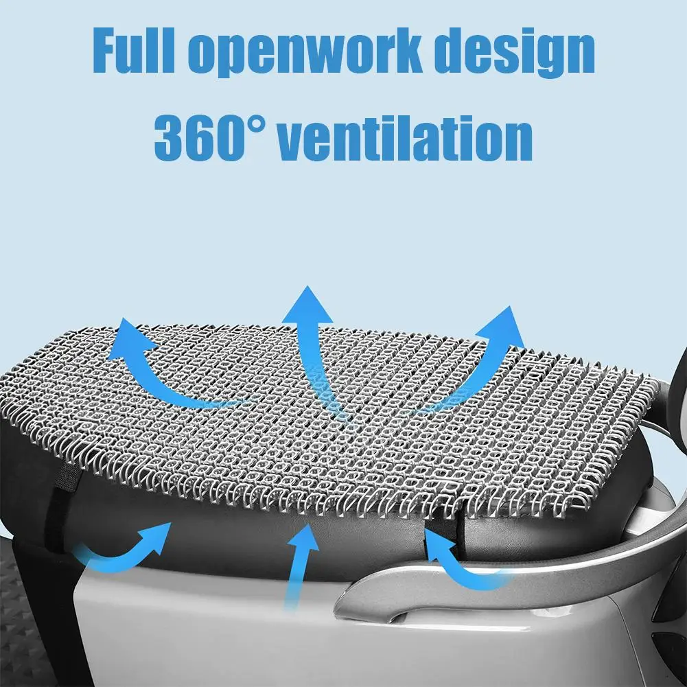 Electric Scooter Seat Cover Sun Proof Waterproof Breathable Universal Anti Slip Seat Protector for Electric Motorcycle Moped view 5