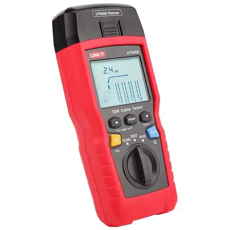 UNI-T UT685B KIT TDR Cable Tester Multi-Function Network Tester POE Network Cable