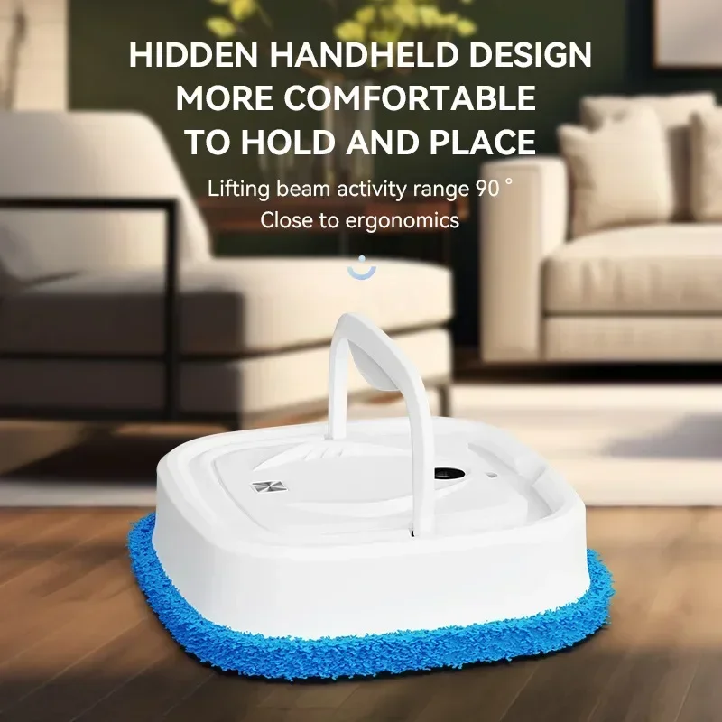 Picture 4: Intelligent Household Robot Cleaner - Wet And Dry Mopping Sweeping Rechargeable Hair Mopping Machine for Home Cleaning