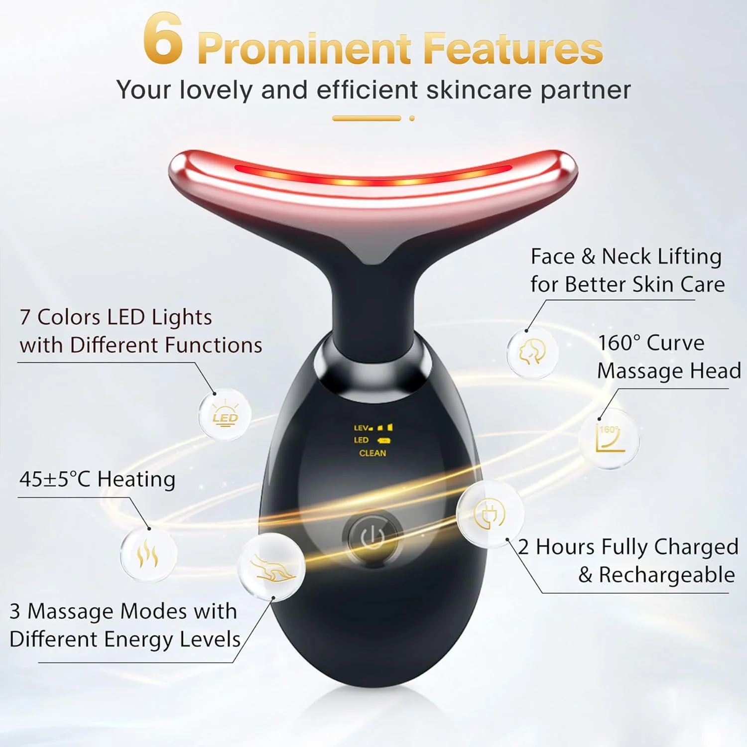 Skin Care Routine 7-in-1 Face Neck Massager Home Use Tools Pump men enlargement Breasts Breast lift Butt lifter and shaper Bras