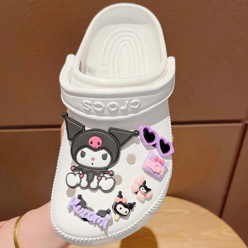 Sanrio Hello Kitty Schuhzubehör-Set, Cartoon Abnehmbare Schnalle, Sommer Damen Sandalen & Pantoffeln Dekorative Schnalle Geschenk – Detail 9