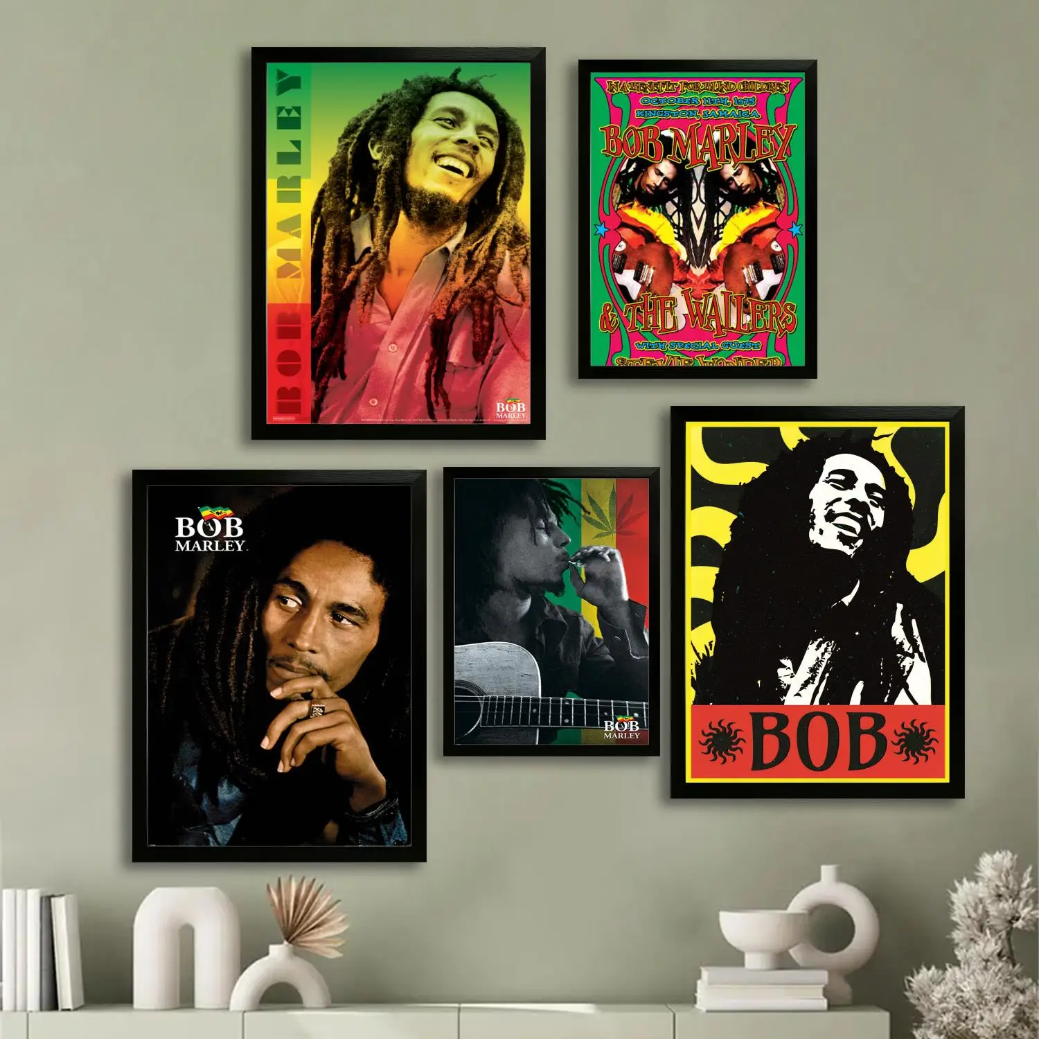 bob marley Canvas Art Poster and Wall Art, Picture Print, Modern Family, Bedroom Decor, Posters,Decorative painting