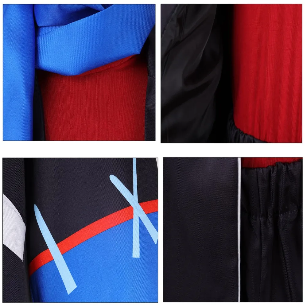 Костюм для косплея Game Error Sans, аниме Фриск, синие плащи, униформа, костюм и шарф, комплект для вечеринки на Хэллоуин, одежда Sans Role