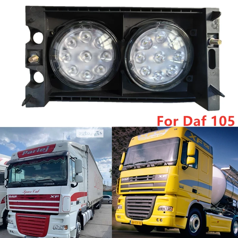 1Pc RH Or LH  LED Fog Lamp For DAF XF105 Trucks Fog LED Light 1725271 1660961 1725270 1660960