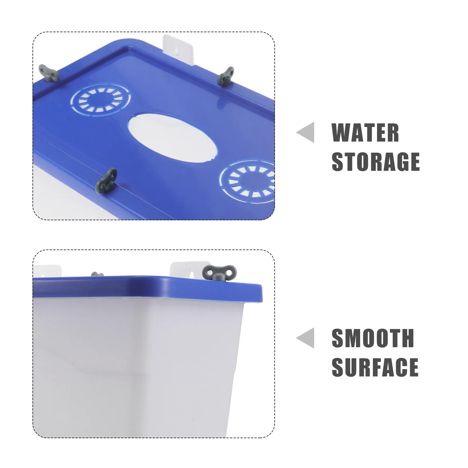 Wall Mounted Hair Washing Bucket Salon Shampoo Basin Portable Hairdressing Equipment for Home and Professional Use view 2