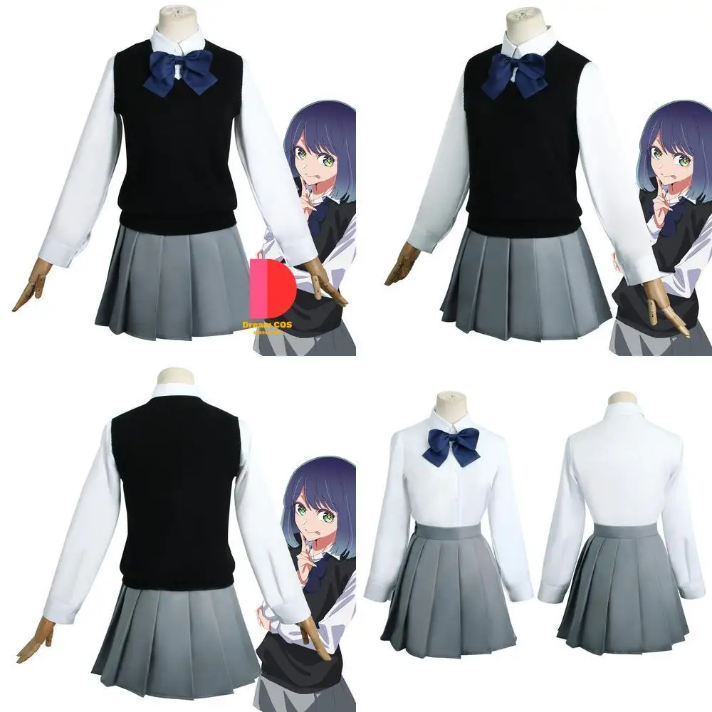 

Oshi no Ko Cosplay Costume Anime Akane Kurokawa JK Student Outfit Classic Role Play Women Anime Convention Halloween Party
