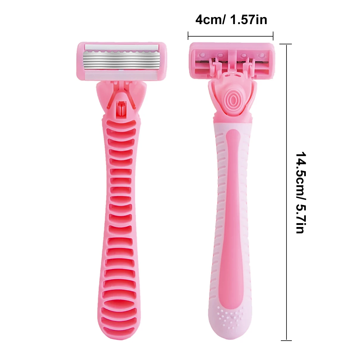 1 Handle 13 Blades Refills Ladies Body Hair Razor Pivoting Blade Smooth Shaving Safe Bikini Razor