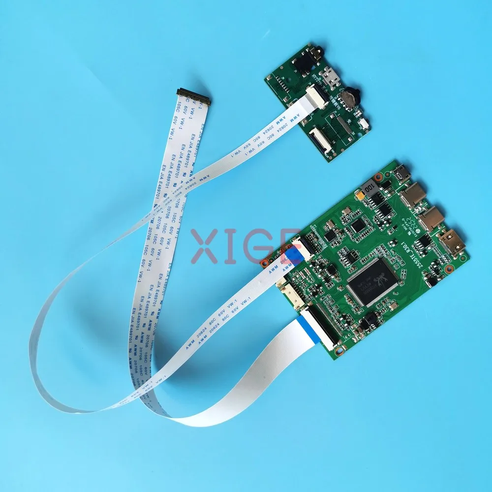 

LCD Driver Controller Board For LQ133M1JW02 LQ133M1JW21 13.3" 2 TYPEC 1920x1080 Laptop Screen 30 Pin EDP HDMI-Mini Kit DIY