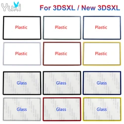 YuXi For 3DS XL / New 3DS XL LL Top Screen Len Plastic Glass Cover LCD Screen Protector For New 3DSXL 3DSLL Console