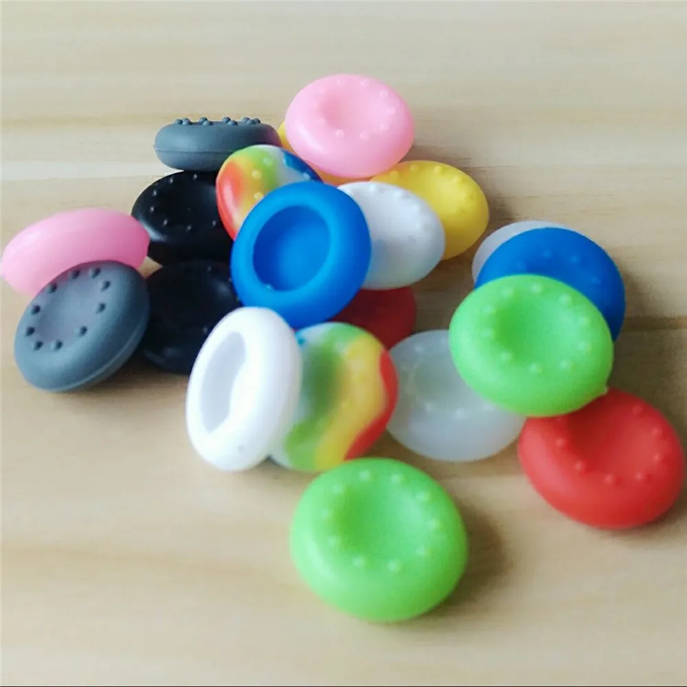 

1000PCS Thumb Stick Grips Caps Slim Silicone Analog Thumbstick Grips Cover For Xbox Accessories For PS4 Pro