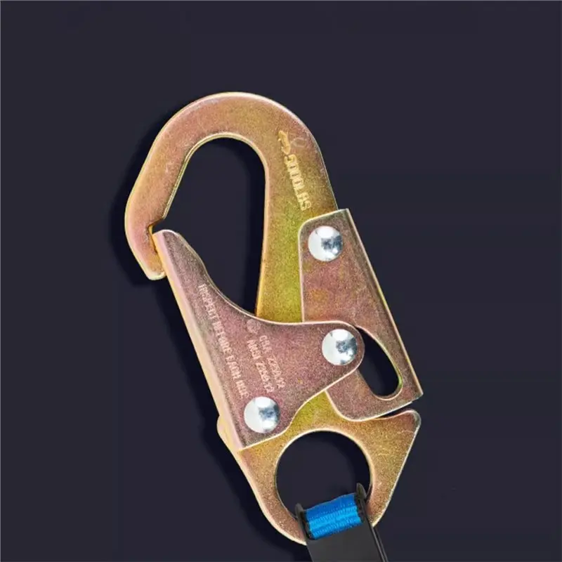 B23B 5.9FT Self-Retracting Fall Arrester Fall Protection Retractable Lanyard With Small Hook For Construction Industrial