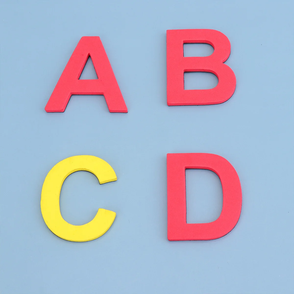 1 ensemble d'autocollants magnétiques Alphabet colorés, matériau Eva éducatif, facile à appliquer, pour enlever le réfrigérateur, autocollants pour tableau blanc, apprentissage des enfants