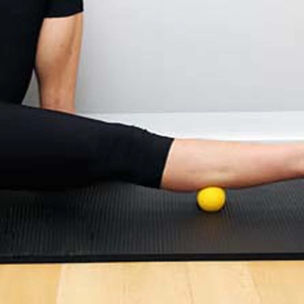 Silicone Fascia Massage Ball 6.35CM Portable Plantar Exerciser Sphere Solid Color Professional Muscle Relaxation Ball