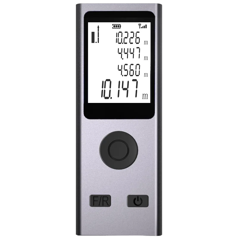 40 متر بزاوية إلكترونية، غرفة قياس محدد المدى الصغير المحمول الصغير، مسطرة إلكترونية KLM40-P