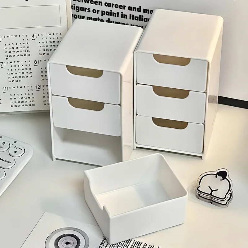 Dreistufiger Schreibtisch-Organizer - Bürobedarf, Schmuck & Make-up Organizer - Tragbar, Bodenmontage, Portabler Organizer