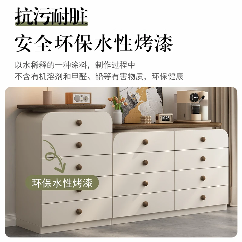 Living room storage cabinet Middle antique sofa side Household bucket Wall storage  Bedroom bedside cabin