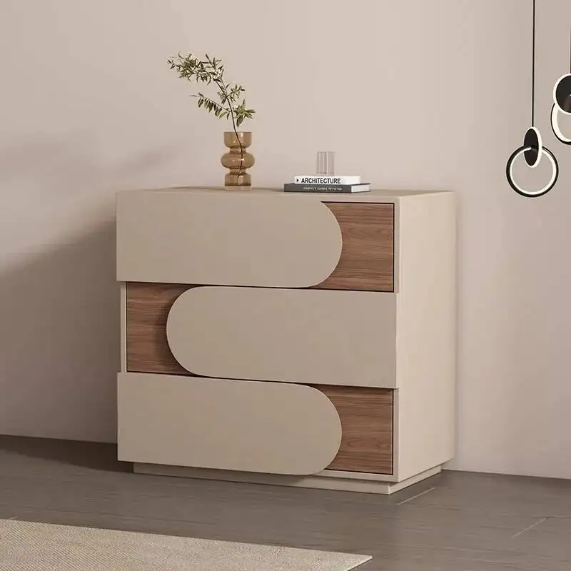 Modern Accessory Bedside Table Nightstand Bedroom Room Bedside Table Drawers Weird Wood Corner Mesita Noche Niche Furnitur