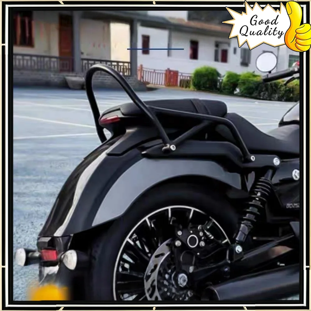 For Benda motorcycle ROCK250/300 backrest rear armrest backrest back pointed bow motorcycle modification accessories