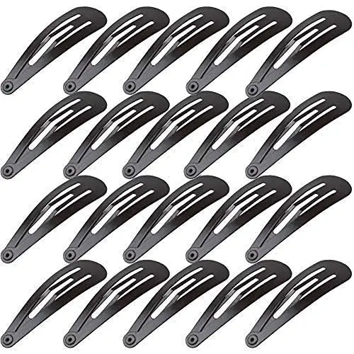 

80 Pcs Non-Slip Metal Hair Clips Barrettes, 2 Inch Snap Design for Secure Hold