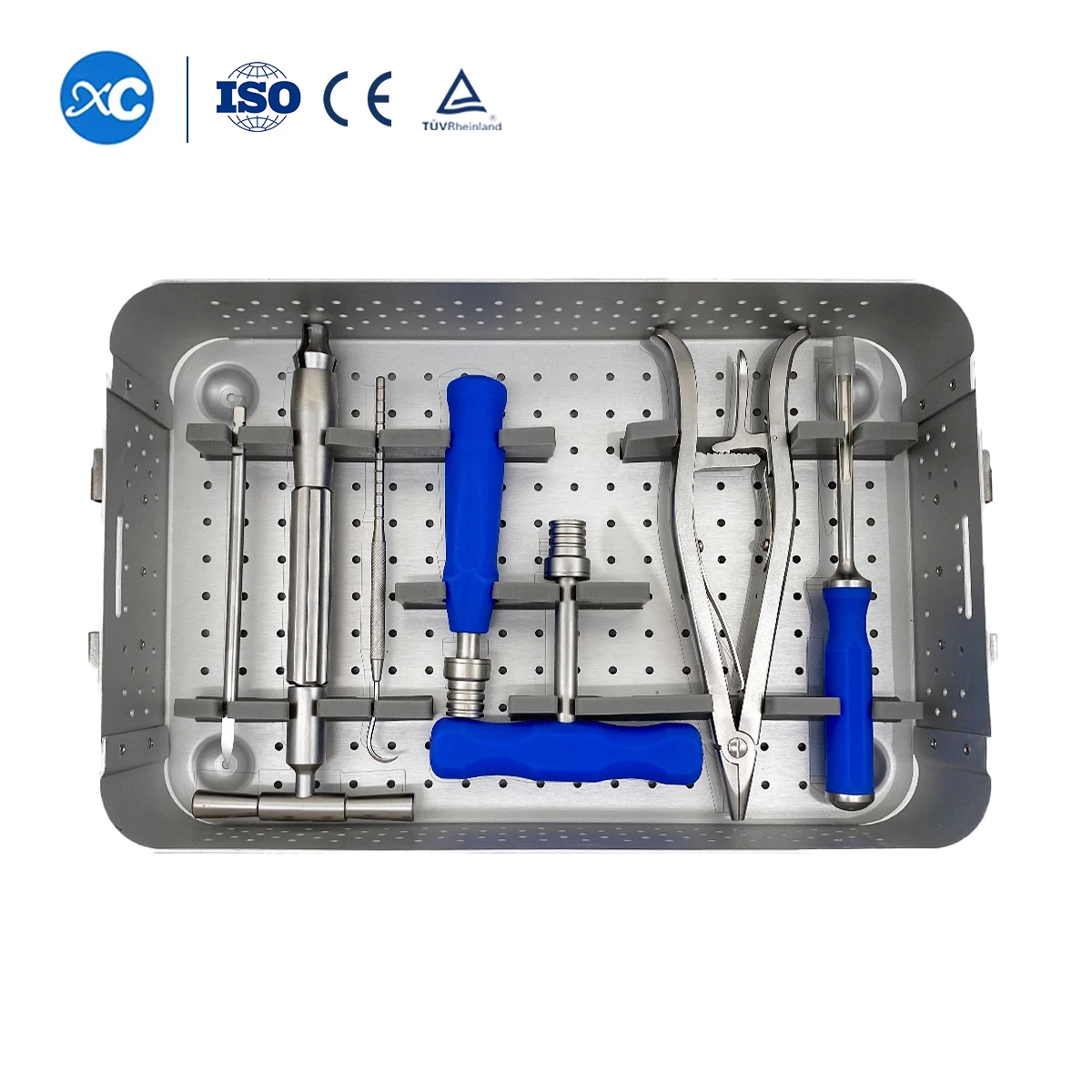 Orthopedic Implant Broken Screw Removal Instrument Set, Locking Screws Extractor Kit Surgical Orthopedic Instrument Set