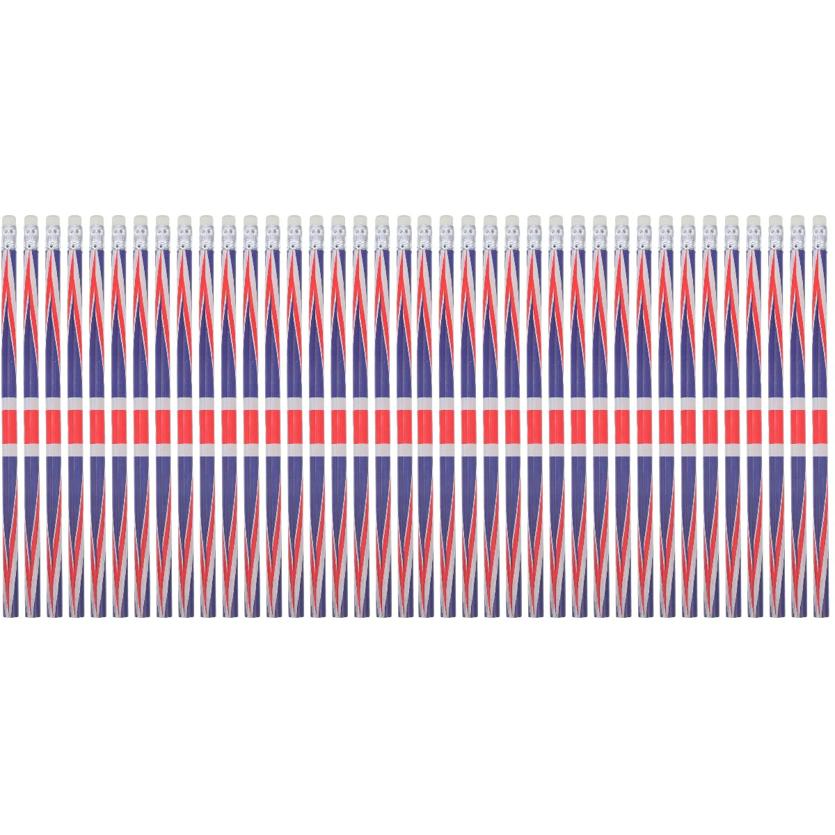 

2 шт. цветные карандаши с ластиком, многофункциональные деревянные портативные ластики с флагом Англии, однотонные, прочные для письма с героями мультфильмов