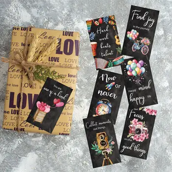 50張午餐盒卡片,勵志名言鼓勵卡,優質清晰印刷,鼓舞人心的勵志卡片 10 最佳銷售 激勵卡片 - №10