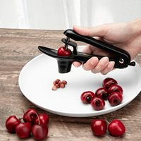 Cherry Pitters Kitchen Accessories Cherry Core Seed Remover Useful Olives Go Nuclear Device Pitter Plastic Fruits Gadgets Tools