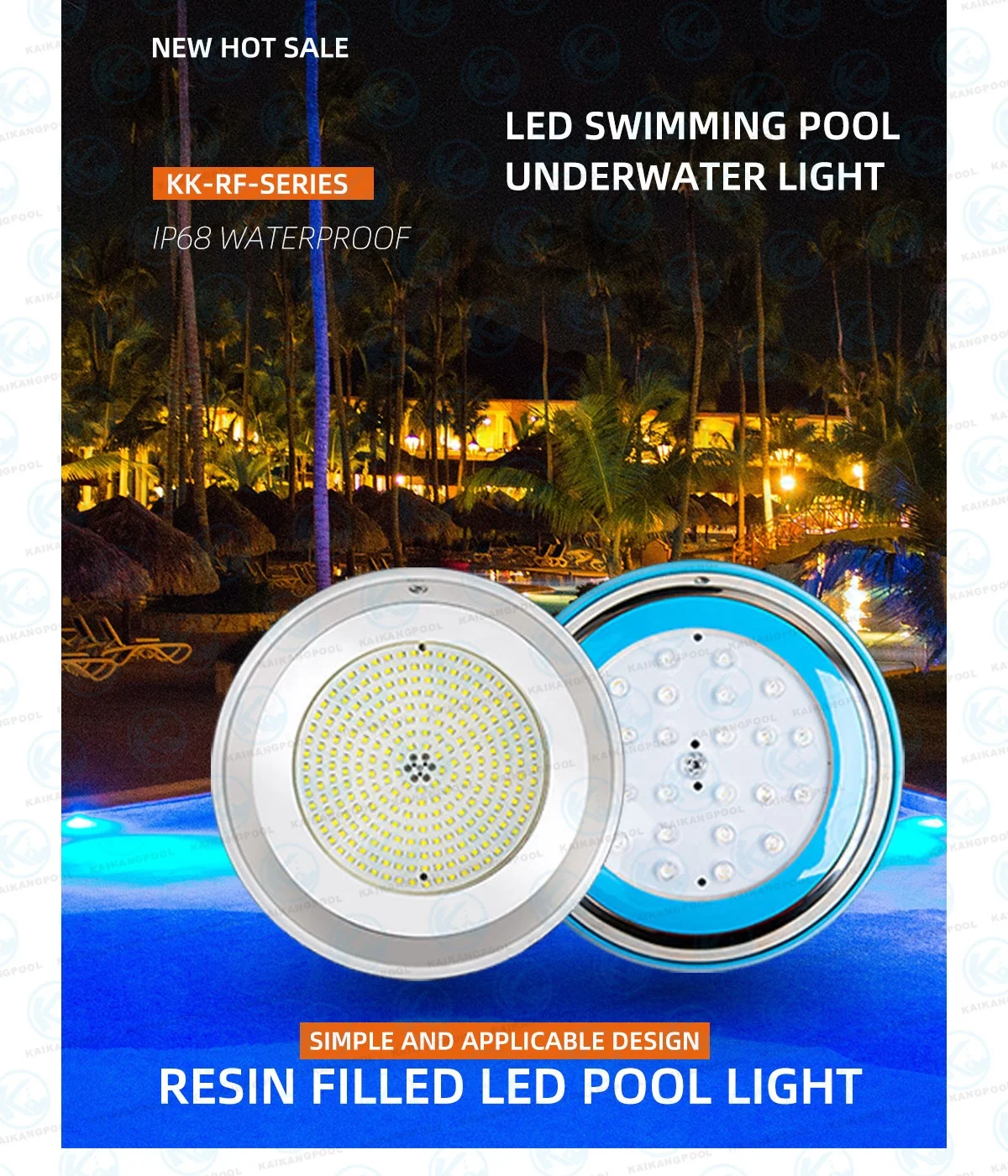 Good Quality Led Swimming Pool Underwater Light Underwater Ip68 Waterfall Rgb Lights 12V