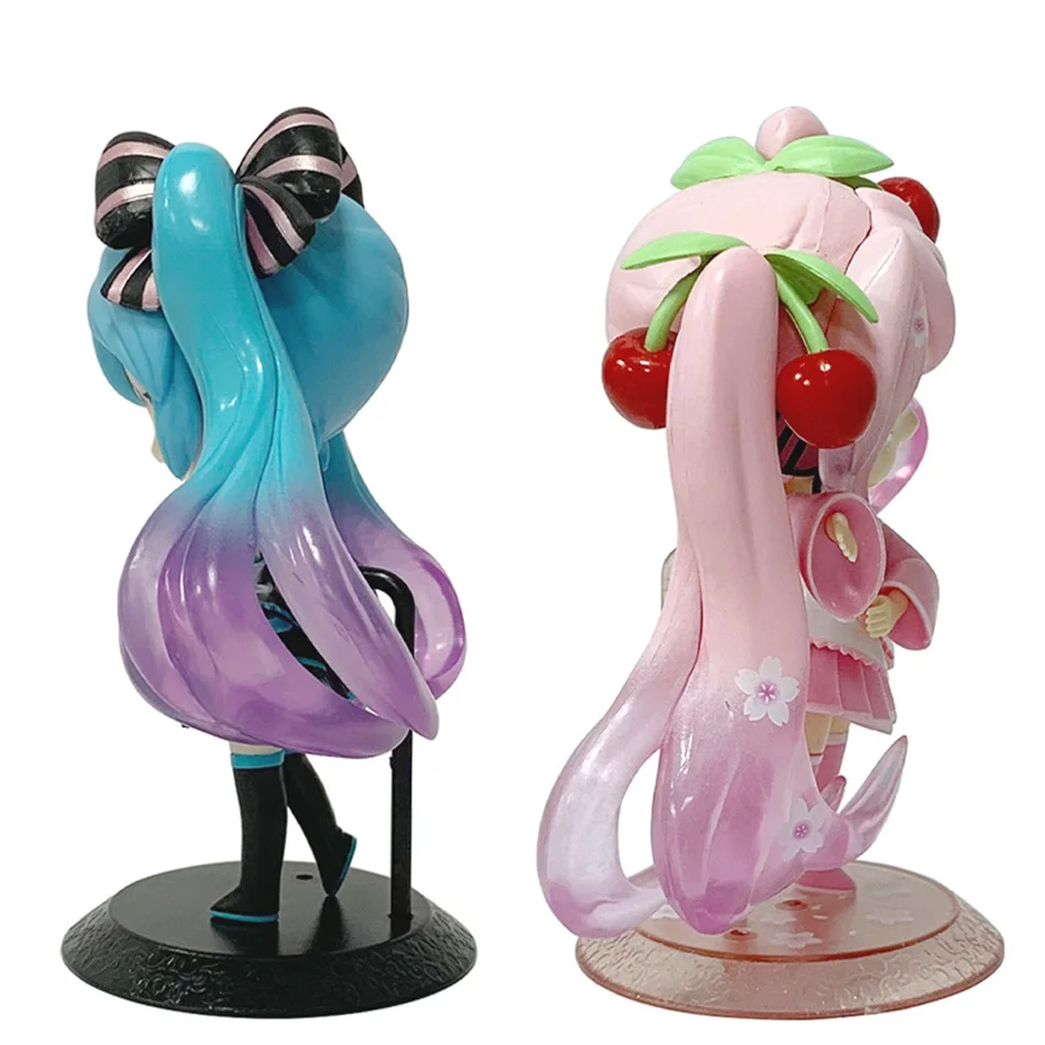 NewHatsune Miku Game Karakter Hatsune Cartoon Pop Prachtige Meisjespop Model Speelgoed Thuis Auto Ornament Kinderen Charme Verjaardagscadeau