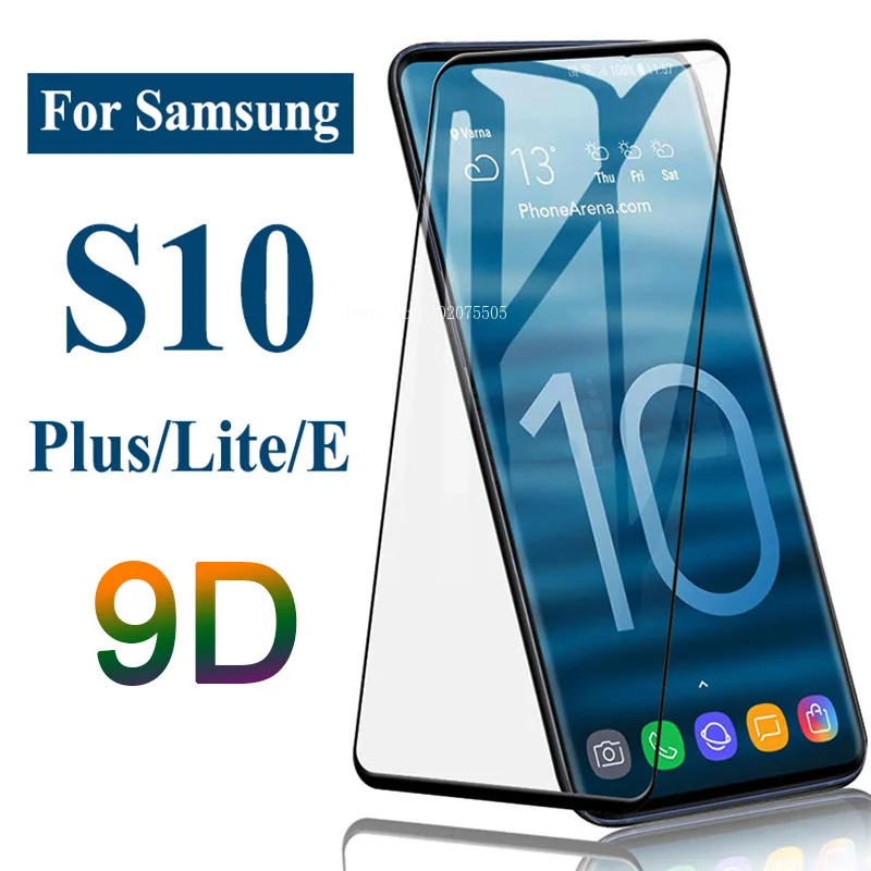 20D Full Curved Screen Protector For Samsung Galaxy S9 S10 S8 Plus Note 8 9 Tempered Glass For Samsung s10 5G Film Anti-Shatter