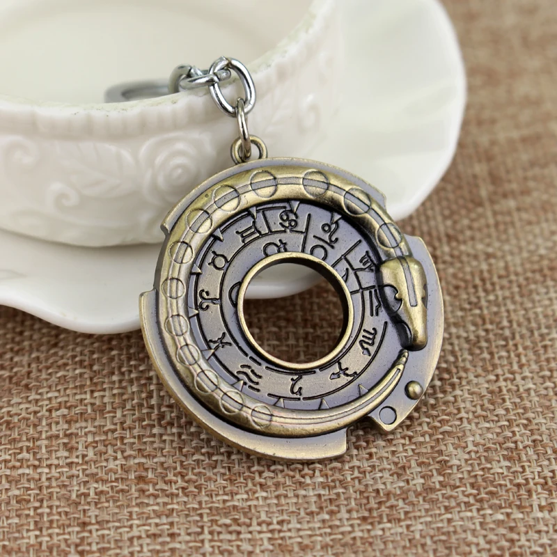 سلسلة مفاتيح تينيت مينا أنيمي قاتل ، قلادة تميمة ، حلقة مفاتيح رمز لمحبي اللعبة ، الدعائم تأثيري ، الهدايا والمجوهرات