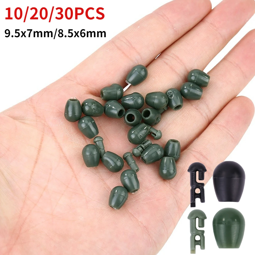 10/20/30pcs Beads Quick Change Carp Terminal Tackle Method Feeder Fishing Tools Connector Fish Tackles Pesca Iscas Accessories