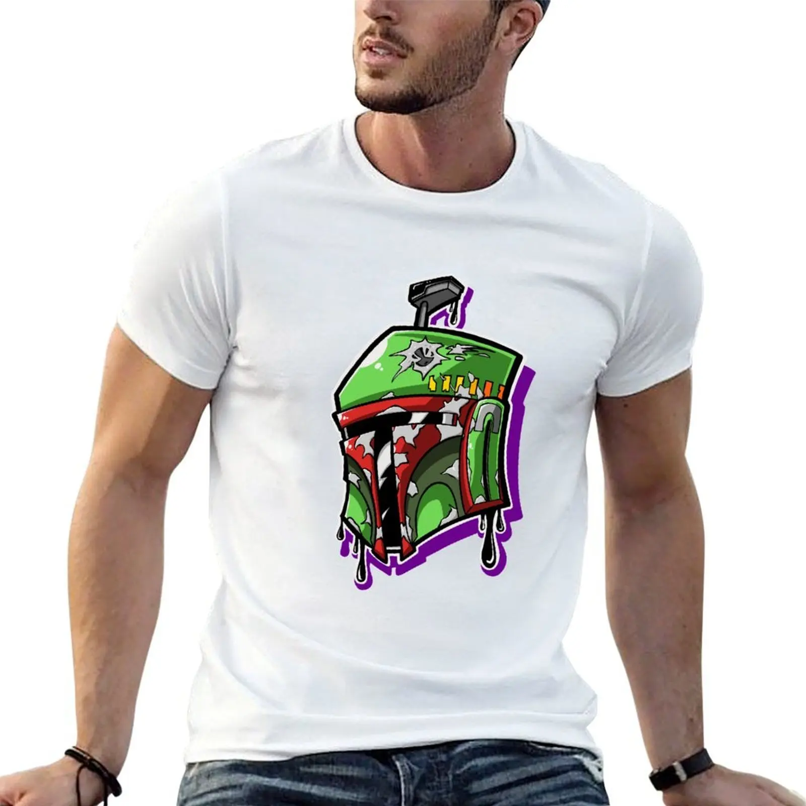 

BobaFiti T-Shirt t shirts for man graphic funny black cotton t-shirt plain for man package graphic t shirts for man T-shirt