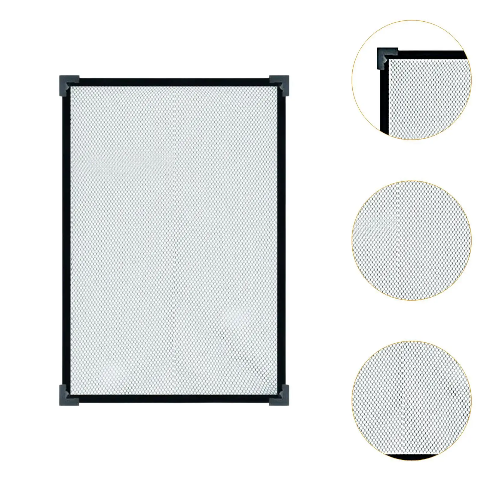 Fish Tank Lid Cover DIY Kit Magnetic Anti Jumping Mesh Screen Net Cover