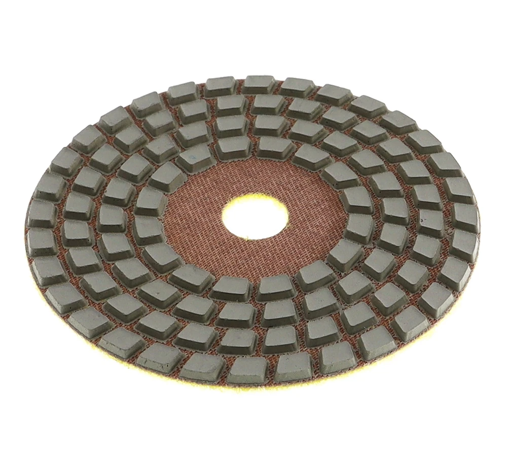 4 Stück/Set 4-Zoll-Trockenpolierpads, 4-stufige Premium-Schleifpads für Granit, Marmor und Stein, Schleifscheiben – Detail 8