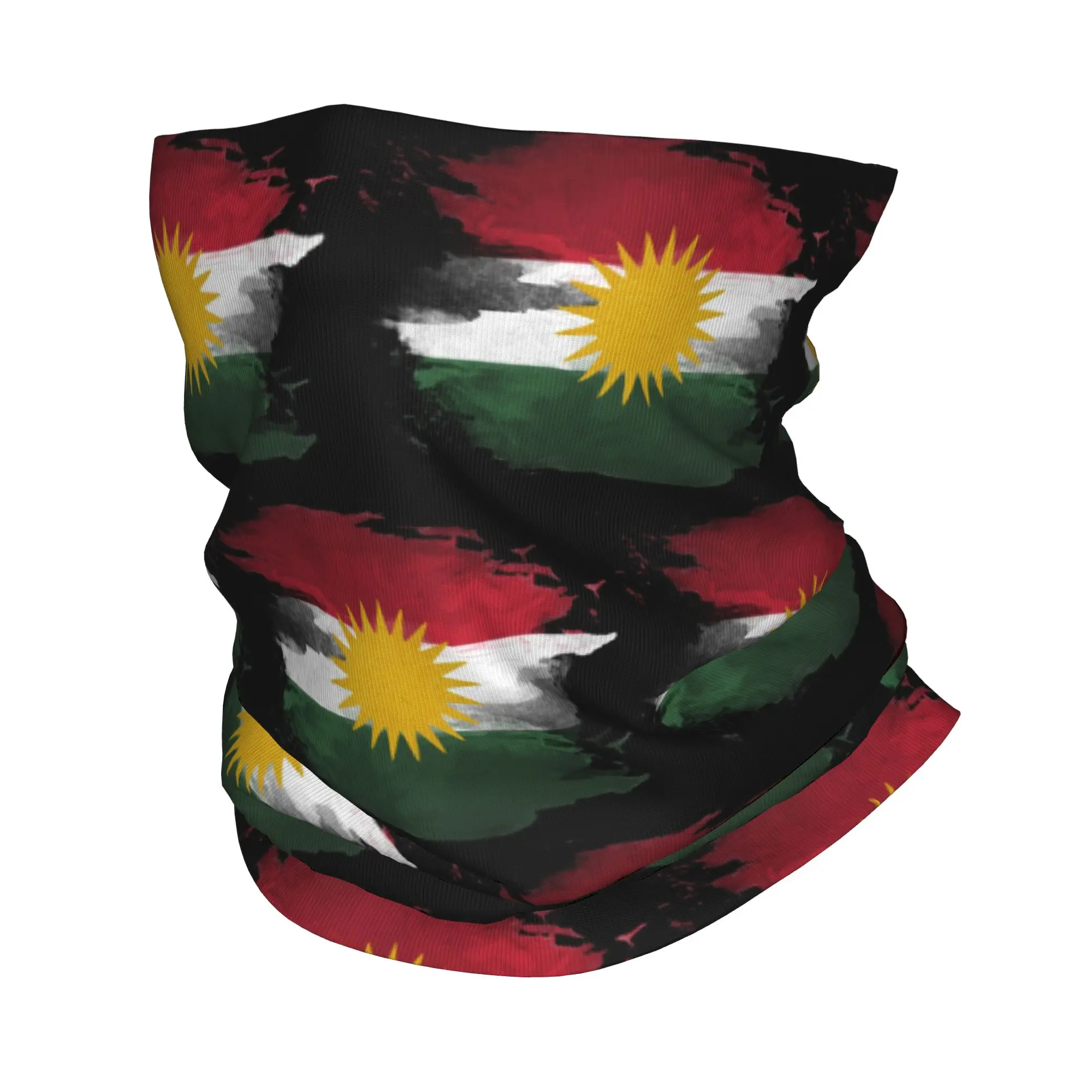 

Kurdistan Flag 3 Bandana Neck Cover Printed Face Scarf Warm Face Mask Hiking Fishing Unisex Adult All Season