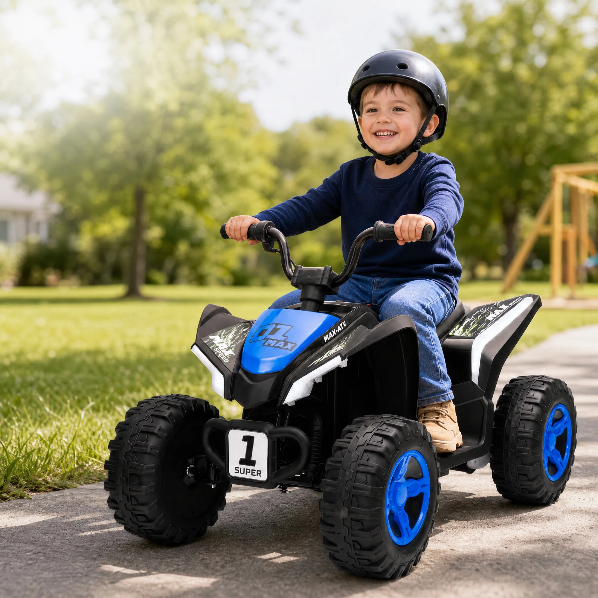 12V Kids Electric ATV Ride-On - Kids Toys Quad ulasan dan harga