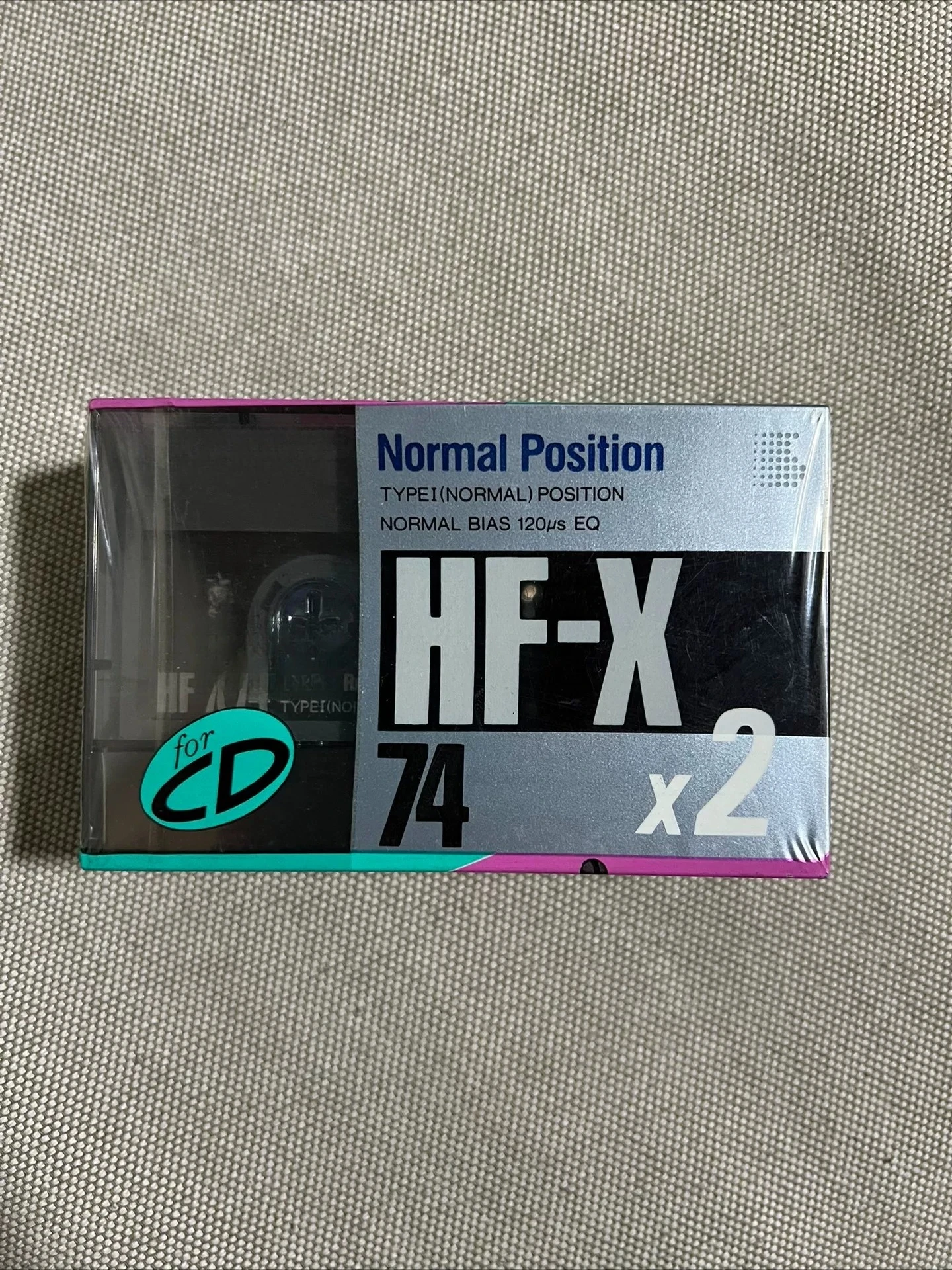 New and unopened blank tape for SONY HF-X74