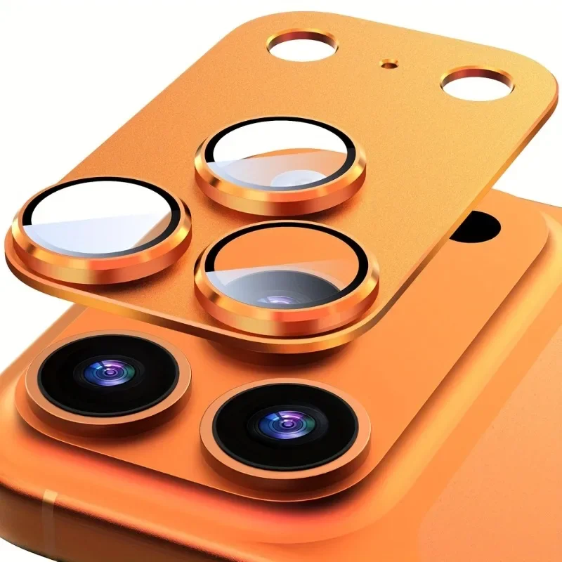 1 Stück Schutzfolie für iPhone 17 Pro Max iPhone 17 Pro 17 Air Vollständige Abdeckung Ultradünner Kameralinsen-Schutz Metallrahmen